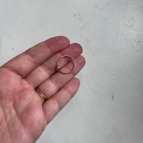 Catbird Oval Moonstone 14K Gold - Picture 7 of 7